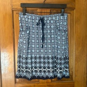 Max Studio Print Skirt